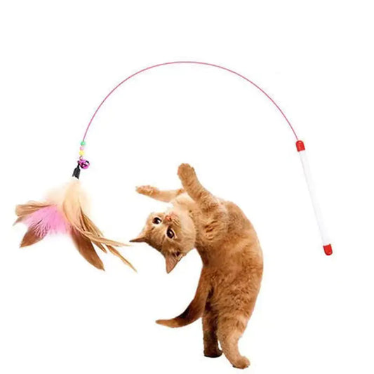 Feathers Tease Cat Toy