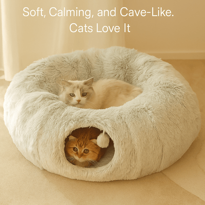 CozyCave™ Orthopedic Cat Bed