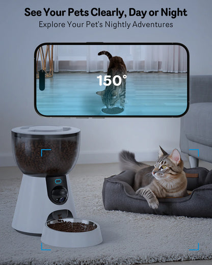 FeedCam™ Automatic Cat Feeder